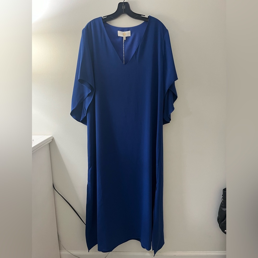 Royal Blue Meredith Midi Dress by Anna Cate